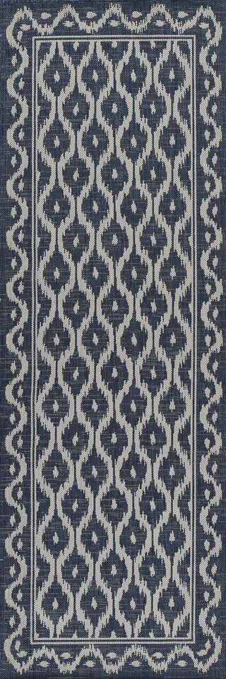 Momeni Riviera RV-02 Blue Area Rug Runner Image