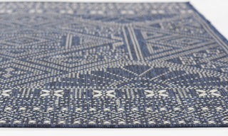 Momeni Riviera RV-03 Navy Area Rug Close up