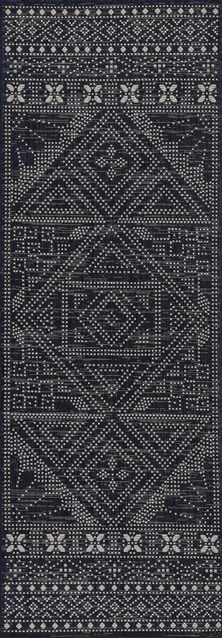 Momeni Riviera RV-03 Navy Area Rug Runner Image