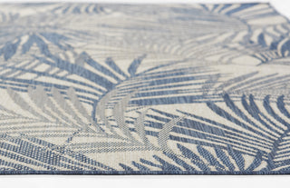 Momeni Riviera RV-04 Blue Area Rug Close up