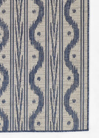 Momeni Riviera RV-05 Blue Area Rug Corner Image