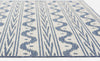 Momeni Riviera RV-05 Blue Area Rug Close up