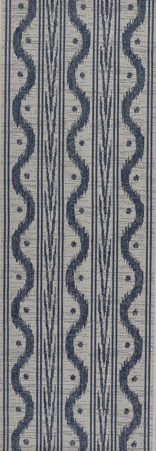 Momeni Riviera RV-05 Blue Area Rug Runner Image