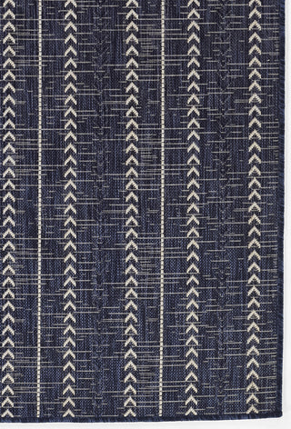 Momeni Riviera RV-06 Navy Area Rug Corner Image