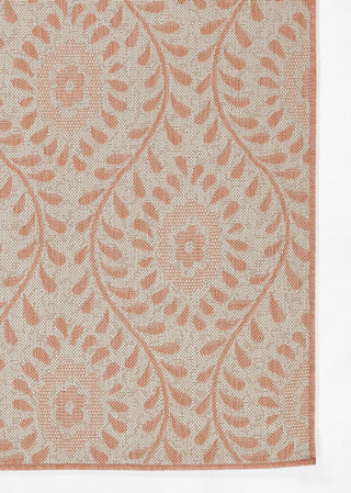 Momeni Riviera RV-09 Coral Area Rug Corner Image