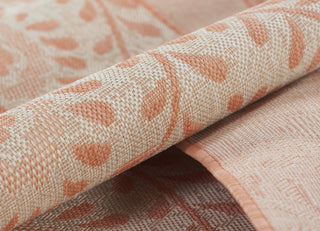 Momeni Riviera RV-09 Coral Area Rug Round Image