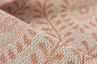 Momeni Riviera RV-09 Coral Area Rug Round Image