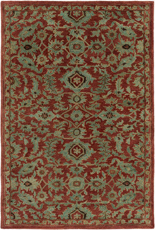 Ruchika RKA-5000 Red Area Rug by Surya 5' X 7'6''