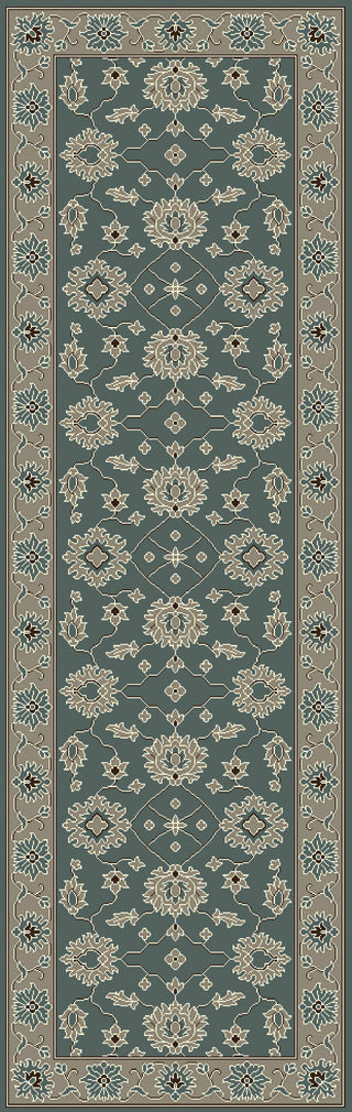 Ruchika RKA-5001 Blue Area Rug by Surya 2'6'' X 8' Runner