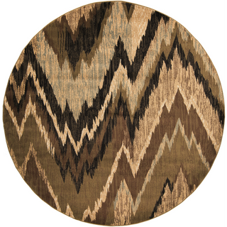 Surya Riley RLY-5000 Mocha Area Rug 8' Round