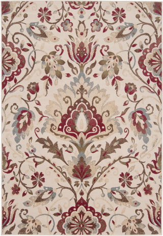 Surya Riley RLY-5017 Burgundy Area Rug 5'3'' x 7'6''