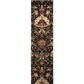 Surya Riley RLY-5018 Burgundy Area Rug 2' x 7'5'' Runner