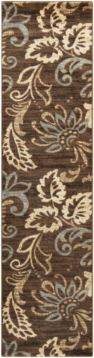 Surya Riley RLY-5022 Chocolate Area Rug 2' x 7'5'' Runner