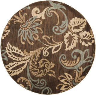 Surya Riley RLY-5022 Chocolate Area Rug 8' Round