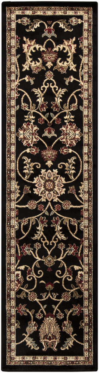 Surya Riley RLY-5025 Black Area Rug 2' x 7'5'' Runner