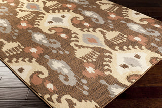 Surya Riley RLY-5027 Gold Area Rug Corner Shot