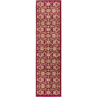 Surya Riley RLY-5028 Burgundy Area Rug 2' x 7'5'' Runner