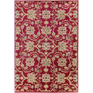 Surya Riley RLY-5028 Burgundy Area Rug 5'3'' x 7'6''