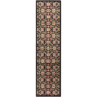 Surya Riley RLY-5031 Black Area Rug 2' x 7'5'' Runner