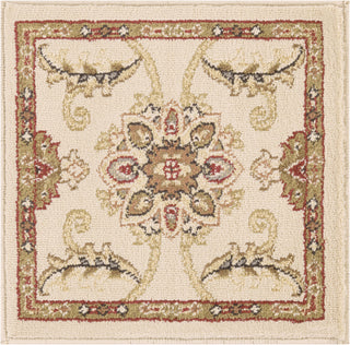 Surya Riley RLY-5033 Beige Machine Loomed Area Rug 16'' Sample Swatch