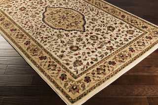 Surya Riley RLY-5035 Beige Machine Loomed Area Rug Corner Shot