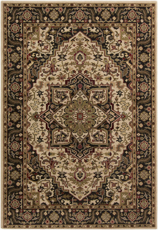 Surya Riley RLY-5038 Black Area Rug 5'3'' x 7'6''