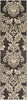 Surya Riley RLY-5045 Black Area Rug 2' x 7'5'' Runner