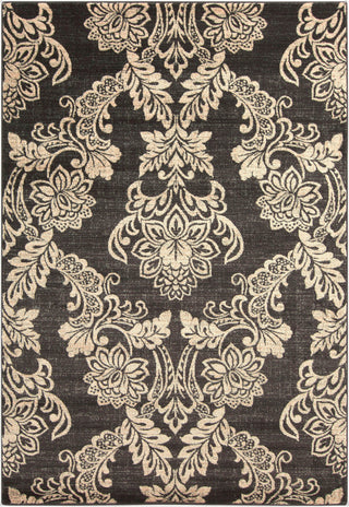 Surya Riley RLY-5045 Black Area Rug 5'3'' x 7'6''