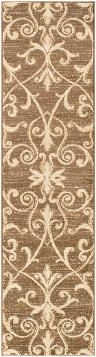 Surya Riley RLY-5048 Gold Area Rug 2' x 7'5'' Runner