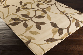 Surya Riley RLY-5050 Olive Machine Loomed Area Rug Corner Shot