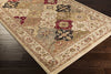 Surya Riley RLY-5066 Beige Machine Loomed Area Rug Corner Shot