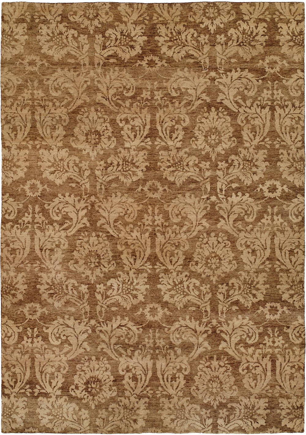 Kalaty Royal Manner Derbysh RM-727 Warm Brown Area Rug