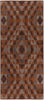Surya Ranch RNC-1000 Brown Area Rug by Papilio 2'6'' X 8' Runner