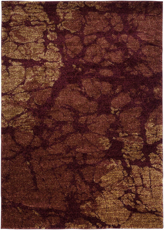 LR Home Rock 80920 Red Area Rug