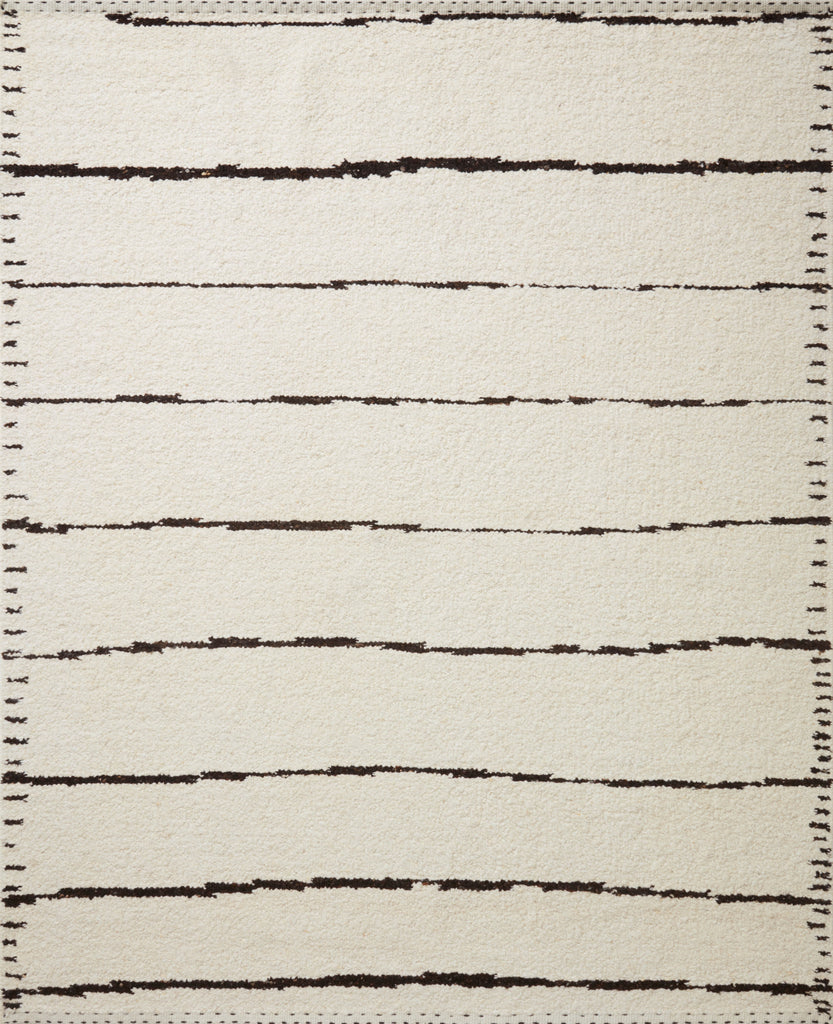 Loloi Roman ROM-05 Ivory/Black Area Rug Main Image