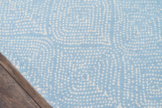 Momeni Roman Holiday ROH-1 Lblue Area Rug by MADCAP Close up