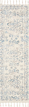 Loloi Ronnie RON-01 Ivory / Ocean Area Rug by Justina Blakeney Runner Image