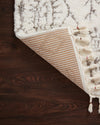 Loloi Ronnie RON-03 Ivory / Charcoal Area Rug by Justina Blakeney Backing Image
