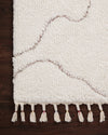 Loloi Ronnie RON-04 Ivory / Natural Area Rug by Justina Blakeney Corner Image