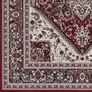 Artistic Weavers Roosevelt Wheeler Crimson Red/Onyx Black Area Rug Swatch