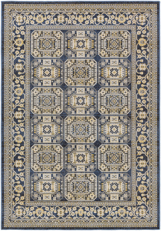 Artistic Weavers Roosevelt Albany Navy Blue/Light Yellow Area Rug main image