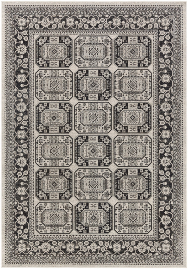 Artistic Weavers Roosevelt Albany Onyx Black/Charcoal Area Rug main image