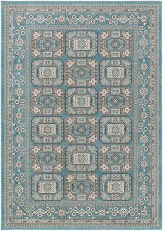 Artistic Weavers Roosevelt Albany Turquoise/Gray Area Rug main image