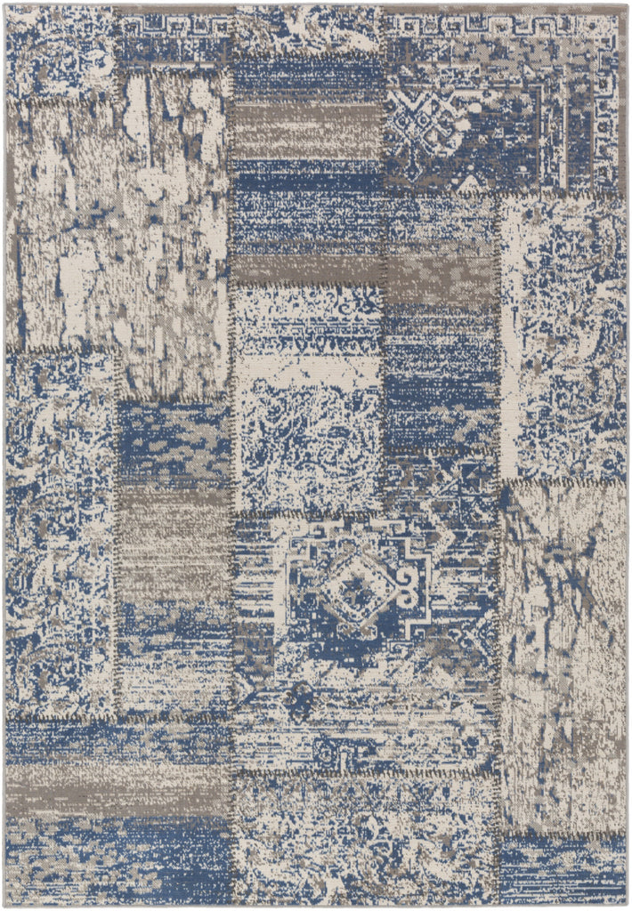 Artistic Weavers Roosevelt Brooks Denim Blue/Ivory Area Rug main image