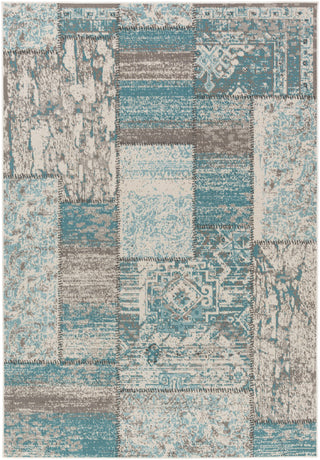 Artistic Weavers Roosevelt Brooks Turquoise/Ivory Area Rug main image