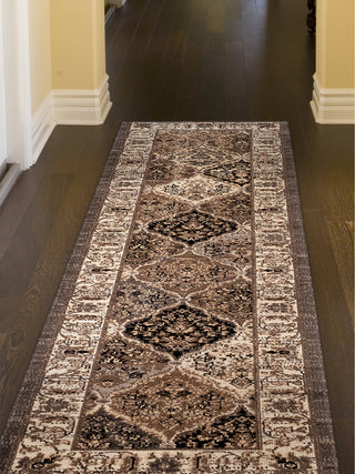 Trans Ocean Fresco 6129/12 Panel Natural Area Rug by Liora Manne