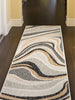Trans Ocean Portofino 7081/12 Tides Natural Area Rug by Liora Manne