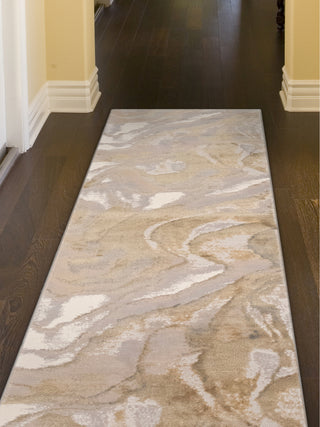 Trans Ocean Soho 7100/09 Agate Gold Area Rug by Liora Manne