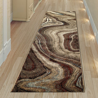 Trans Ocean Ashford 8133/24 Agate Red Area Rug by Liora Manne