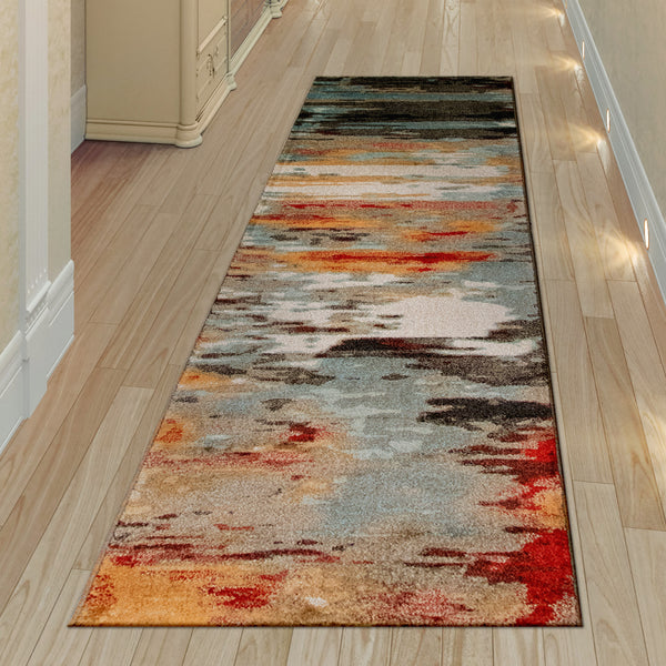 Trans Ocean Ashford 8134/44 Abstract Multi Area Rug by Liora Manne ...